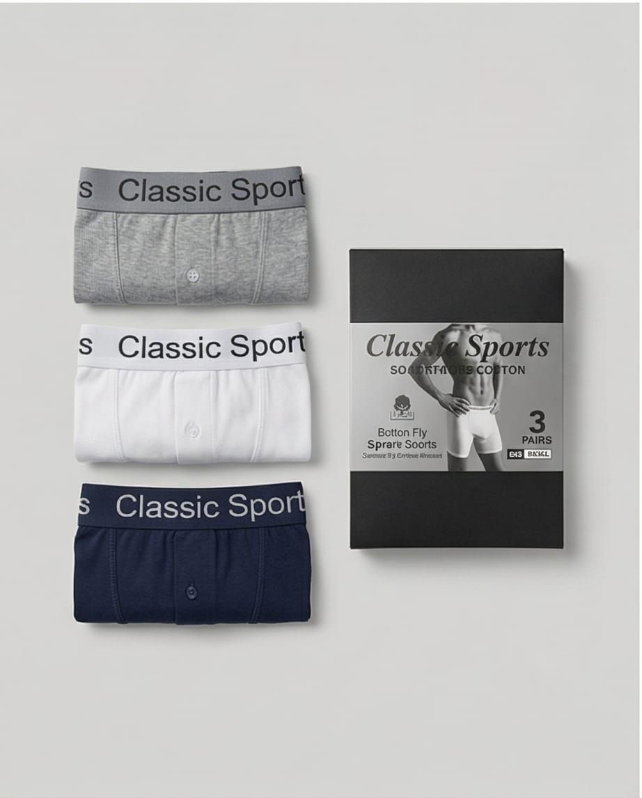 Button Fly Boxer Shorts_1