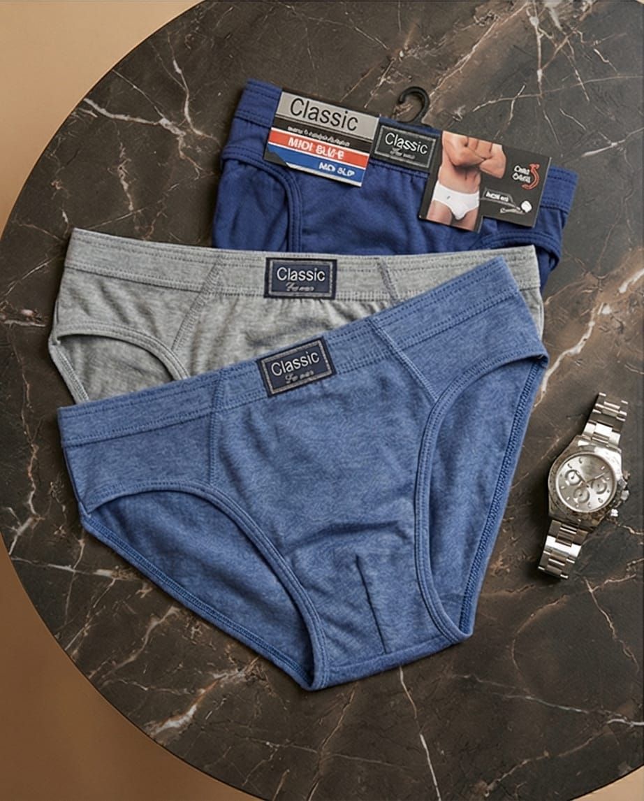 Classic cotton men's briefs_2