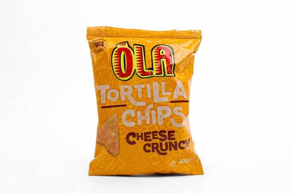 Ola tortilla chips cheese crunch 40g_0