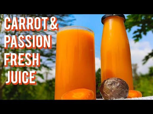 Fresh passion/carrot juice 1l_0