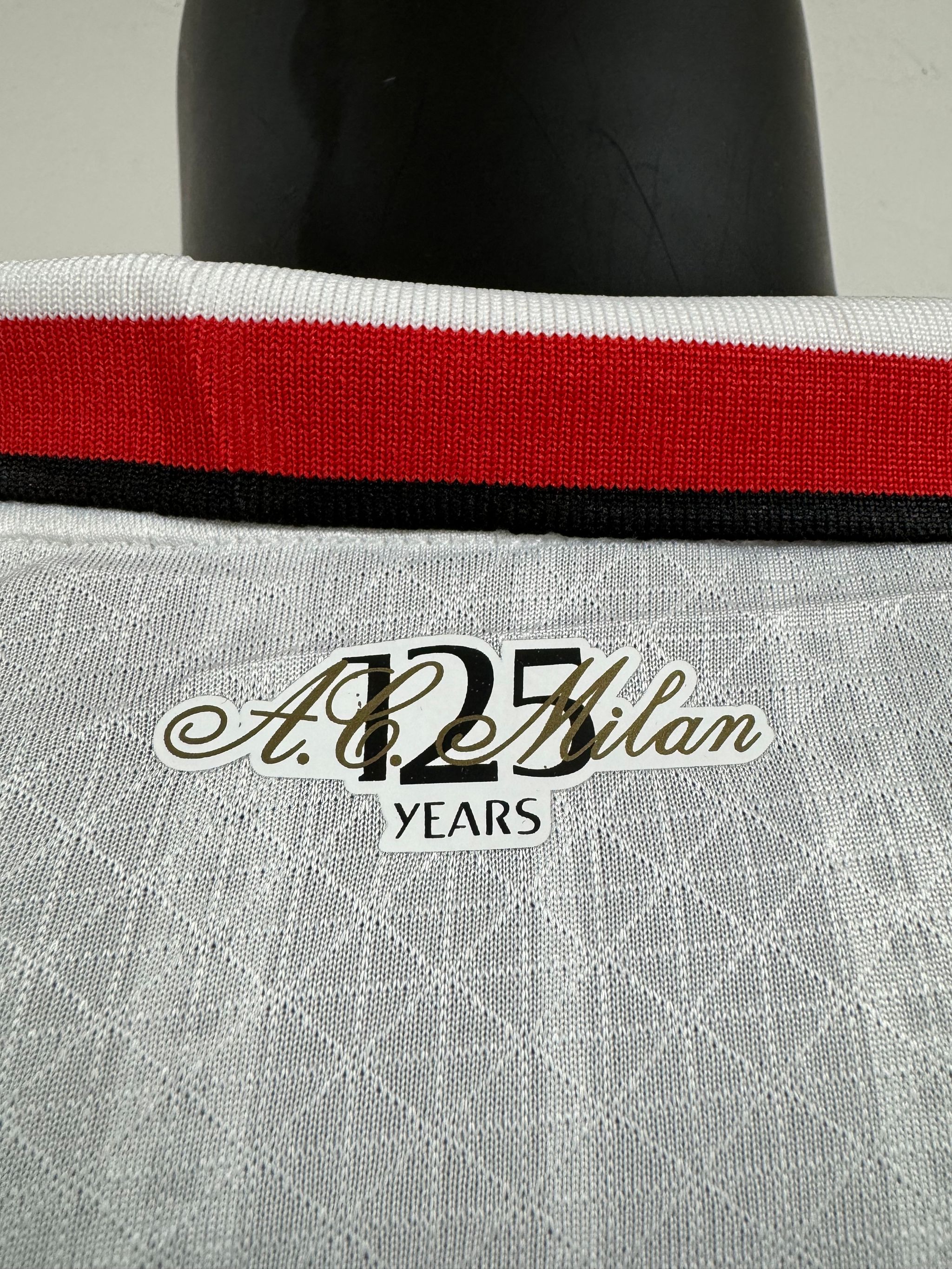 AC Milan 2024/25 Away Shirt (White / Red / Black)_5
