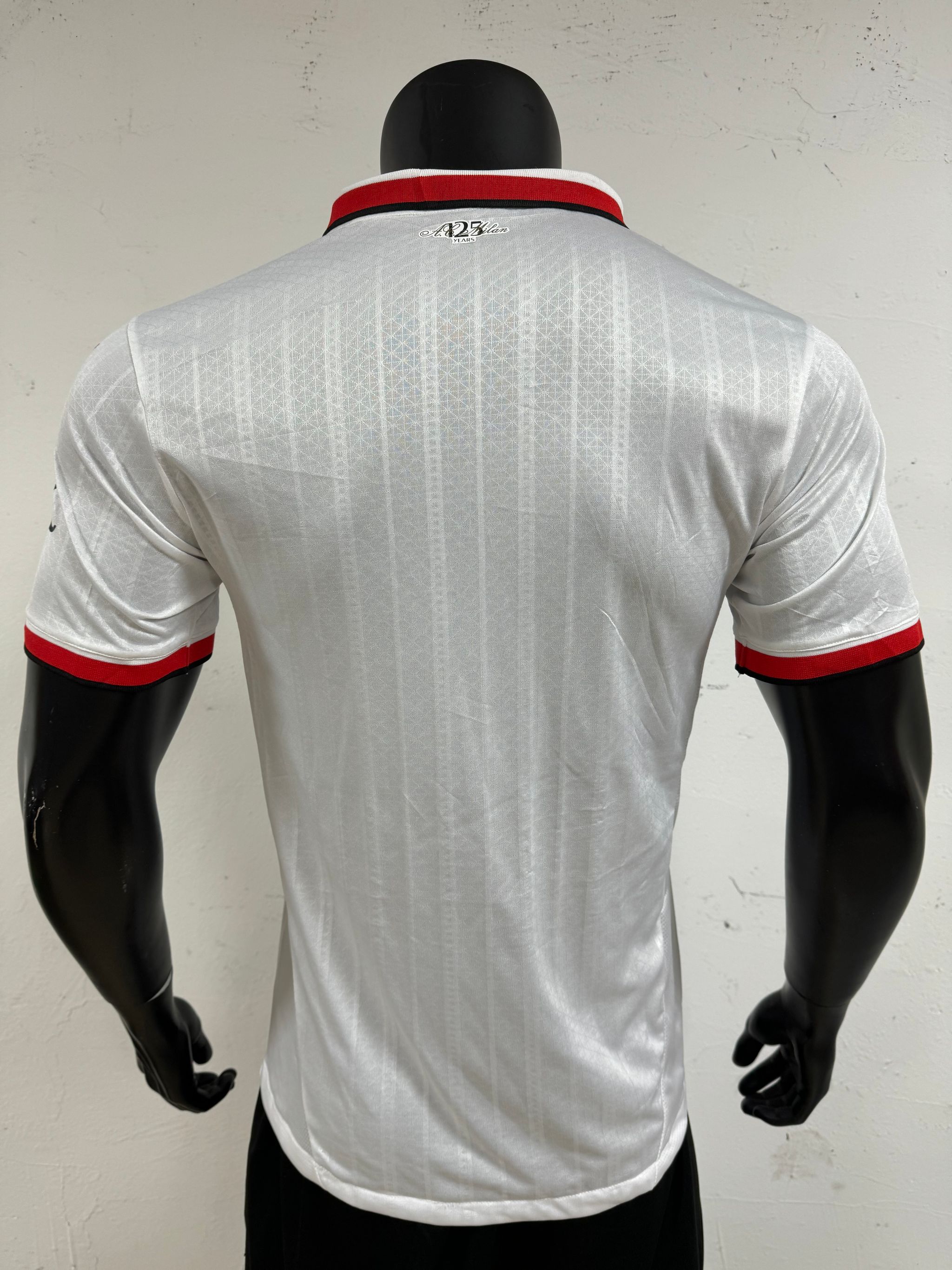 AC Milan 2024/25 Away Shirt (White / Red / Black)_1