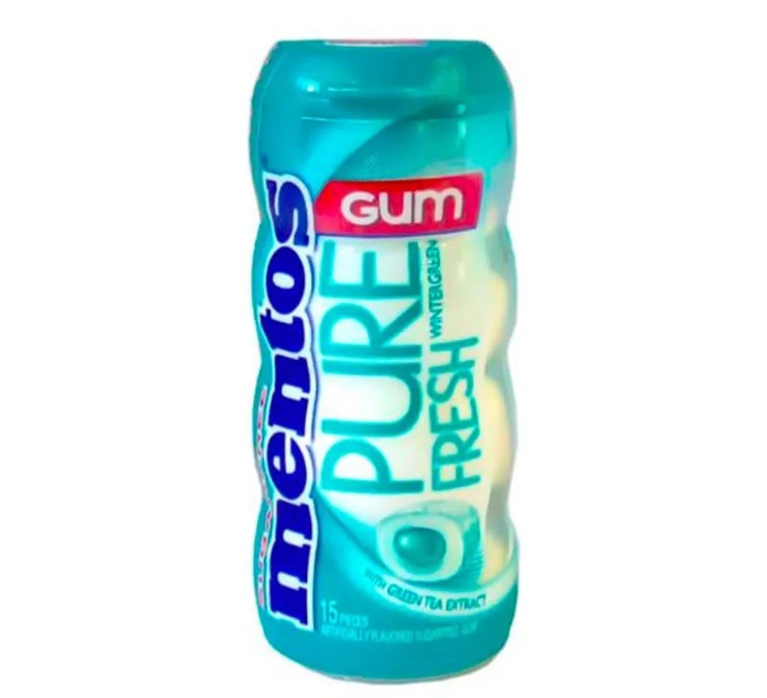Mentos full fresh sugarfree chewing gum wintergreen_0
