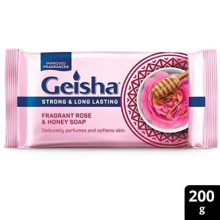 Geisha rose & honey soap 90g_0