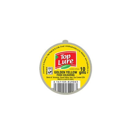 Top lure egg yellow food colouring 10gm_0