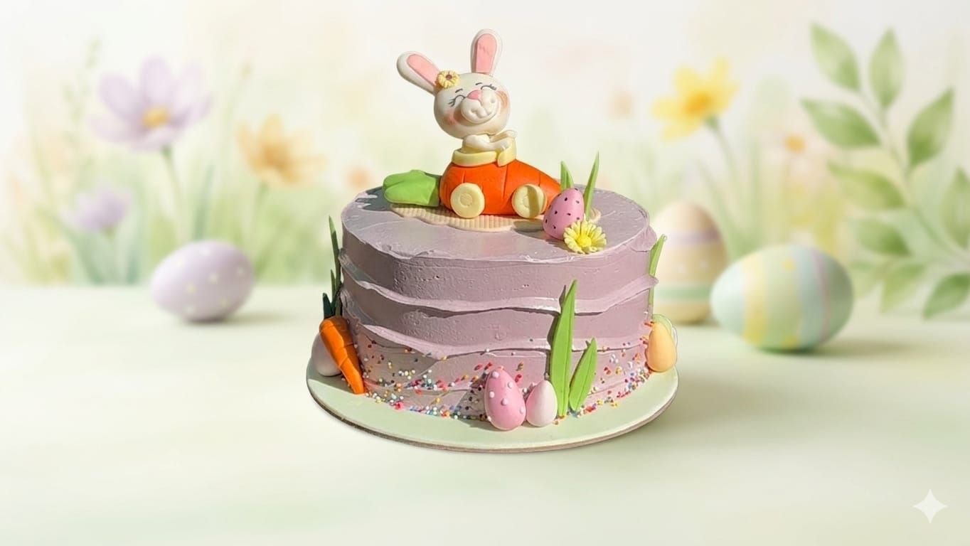 Easter cake purple 1kg_0