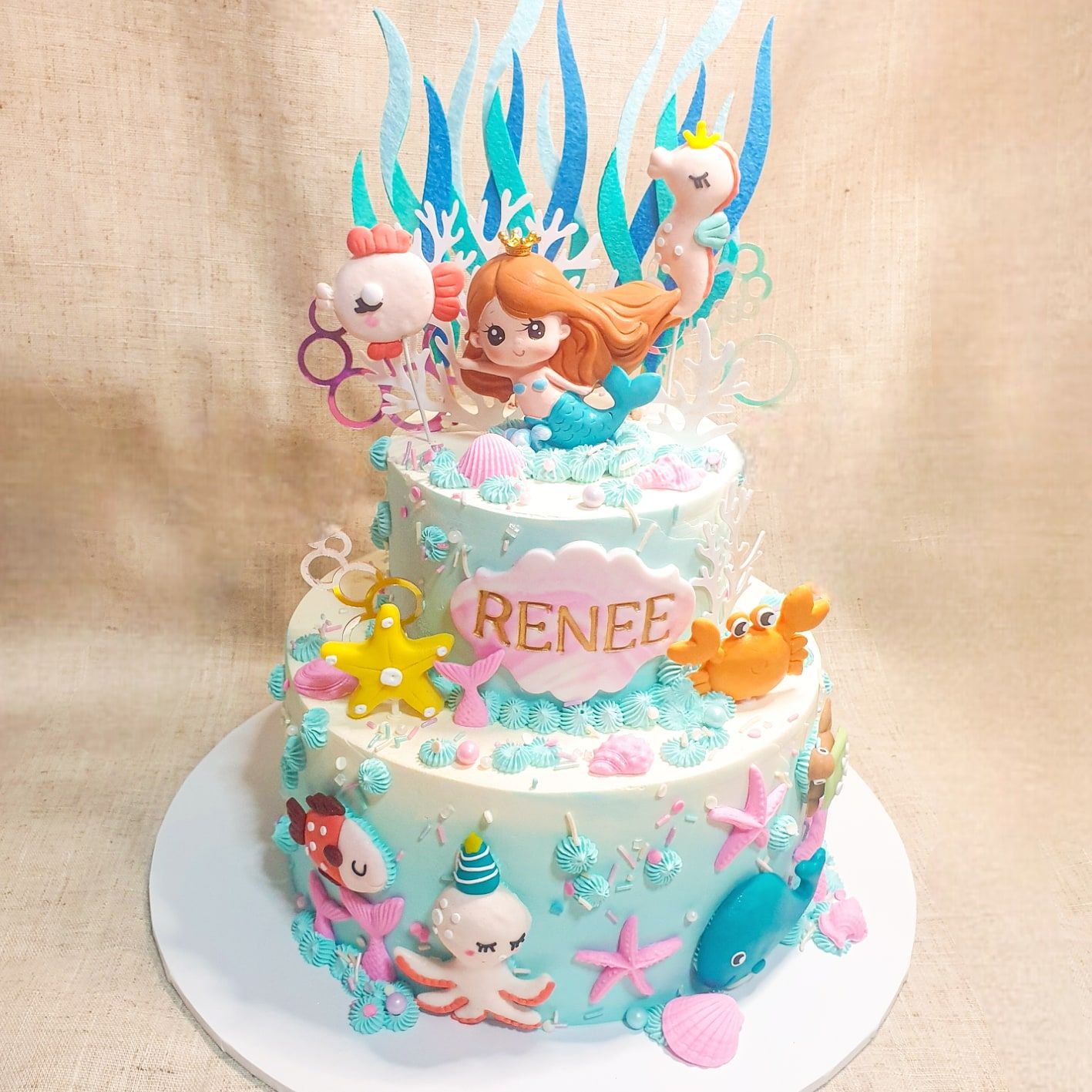 Mermaid Princess Cake_1