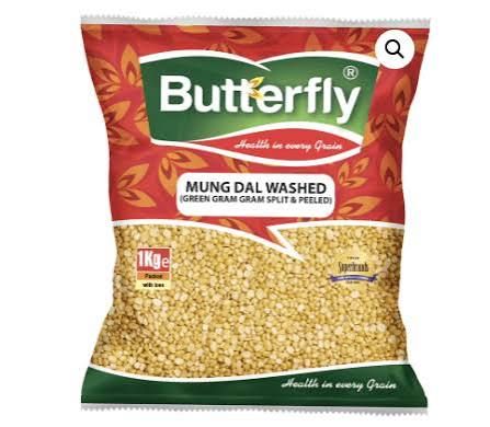 Mung dal washed ( green gram split & peeled) 1kg_0