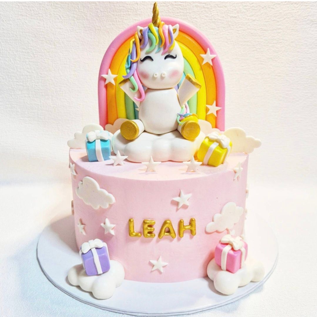 Rainbow Unicorn Cake_0
