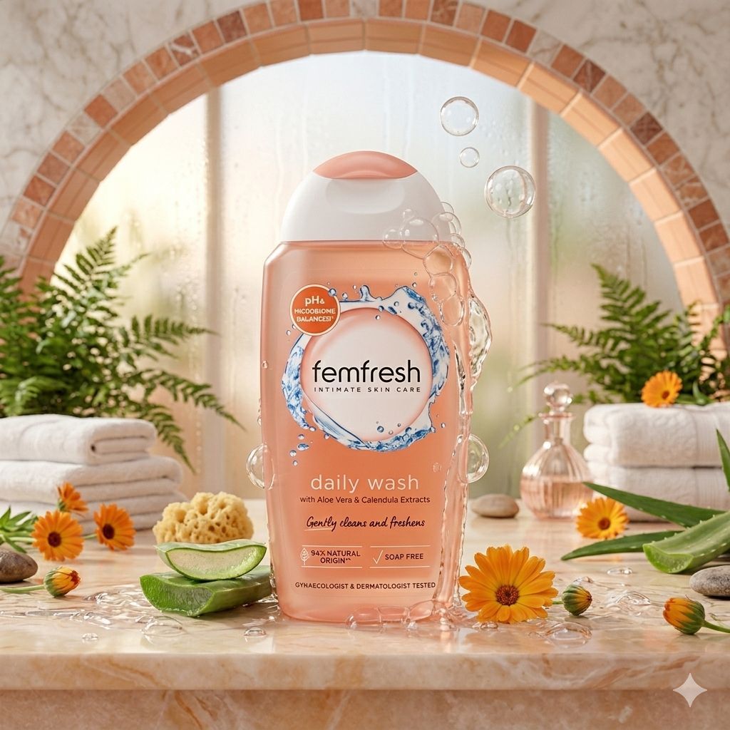غسول للمناطق الحساسة بالالوفيرا فيم فريش | Femfresh Daily Wash_0