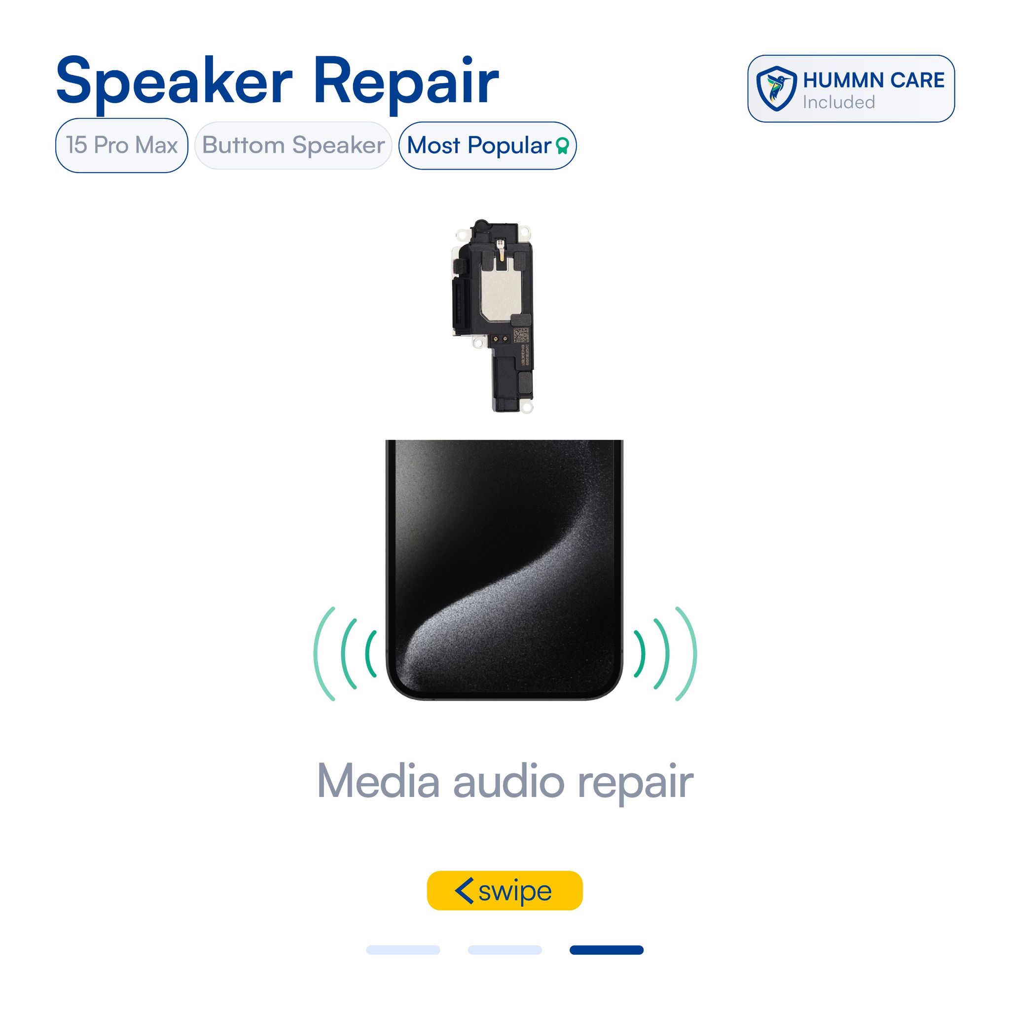iPhone 15 Pro Max Speaker & Microphone Repair_2