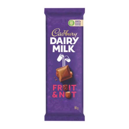 Cadbury dairy milk fruit & nut 80g_0