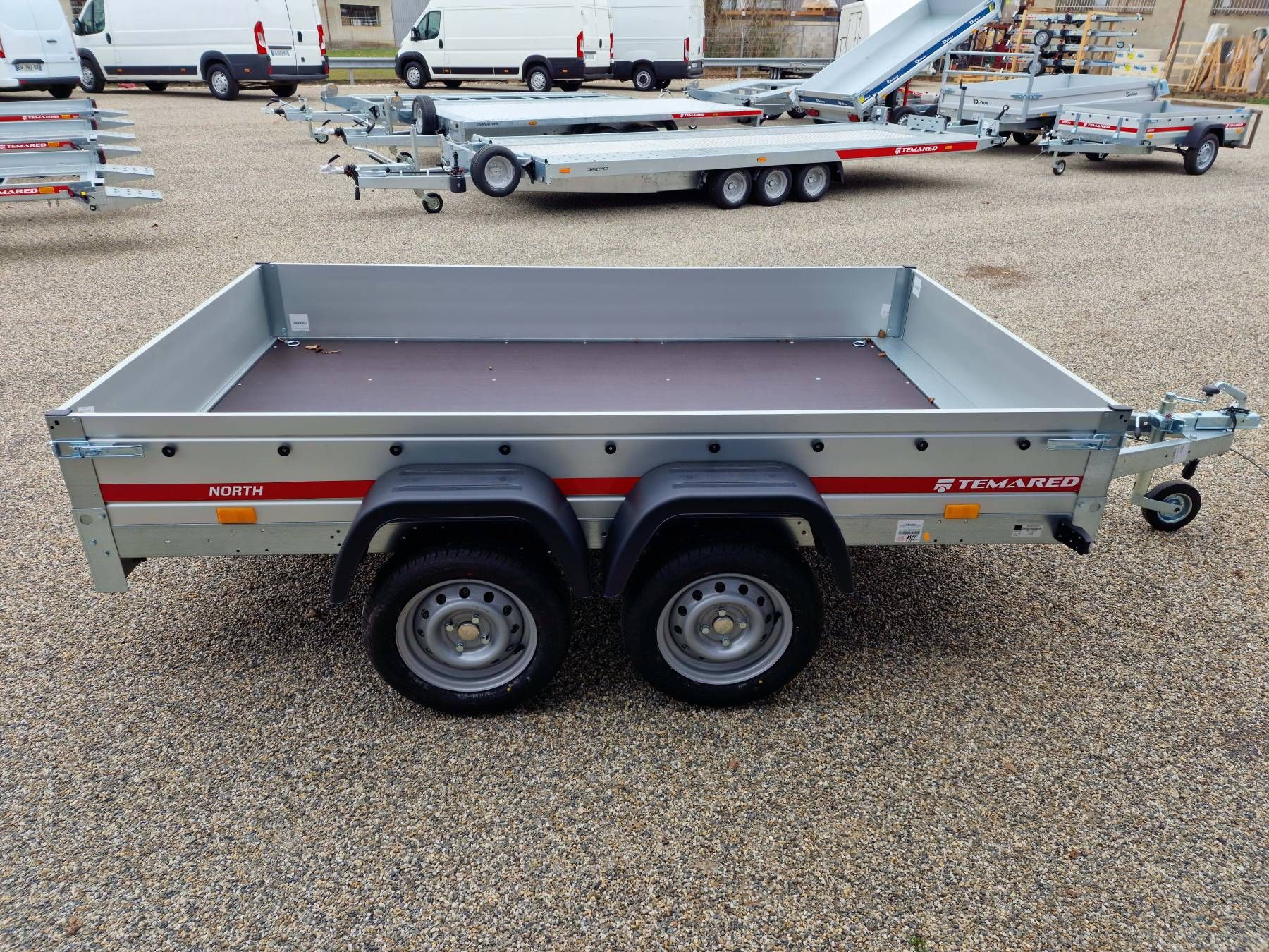 Remolque basculante para equipaje Temared Prakti Alu 2 (doble eje)_5