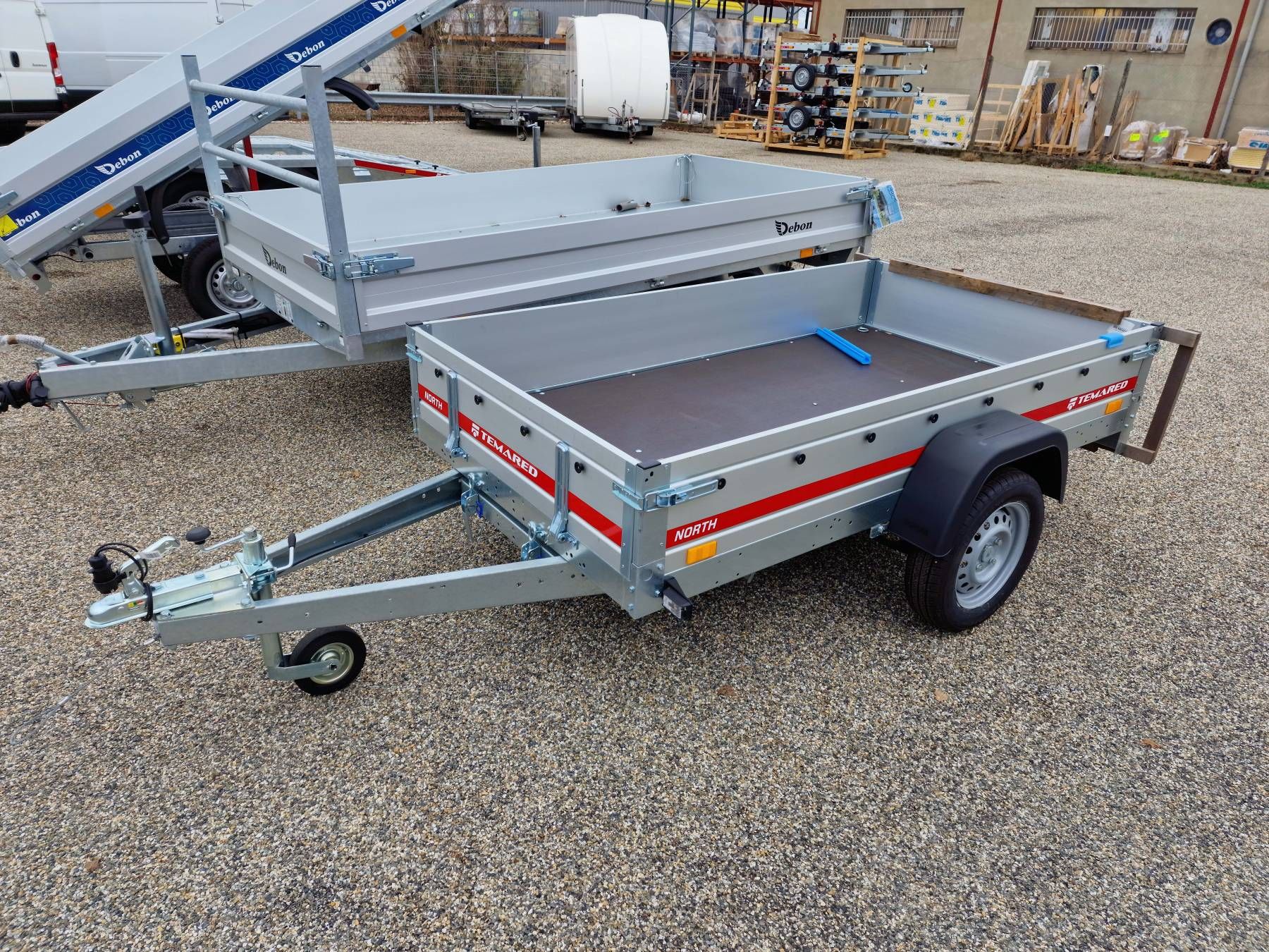 Remorque bagagère basculante Temared Prakti Alu 2312_0