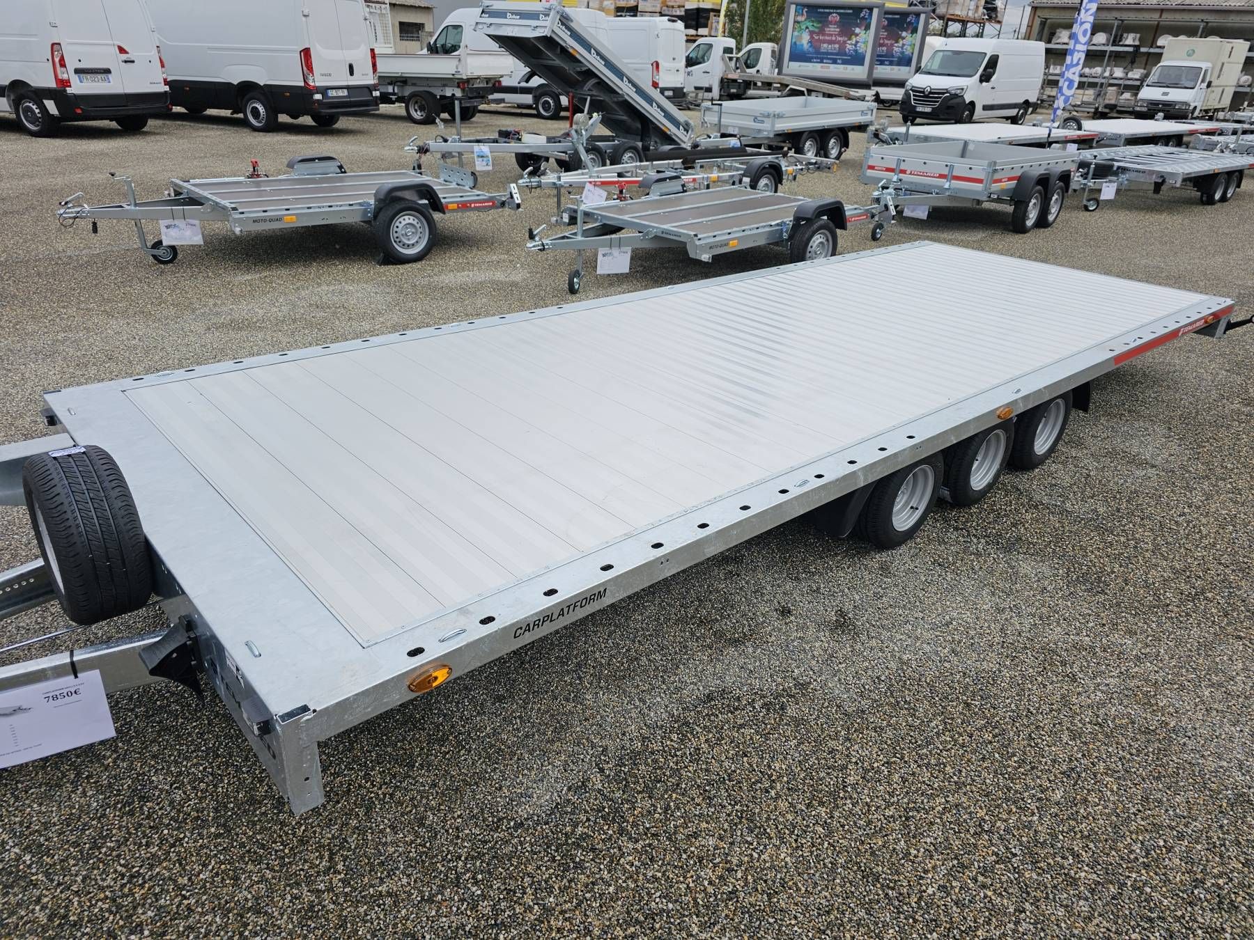 Remolque portacoches Temared Carplatform 6021/2 S – 3,5 t (3 ejes)_4