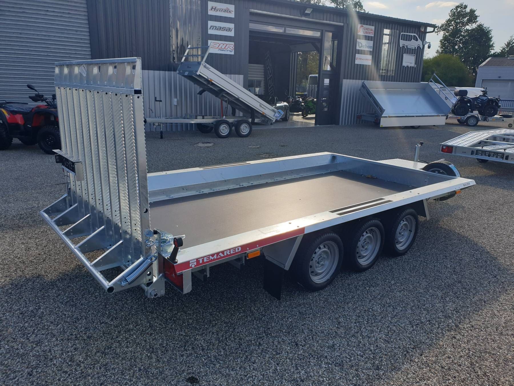 Remolque para maquinaria Temared Builder 3 4018/3 – 3,5 t_0