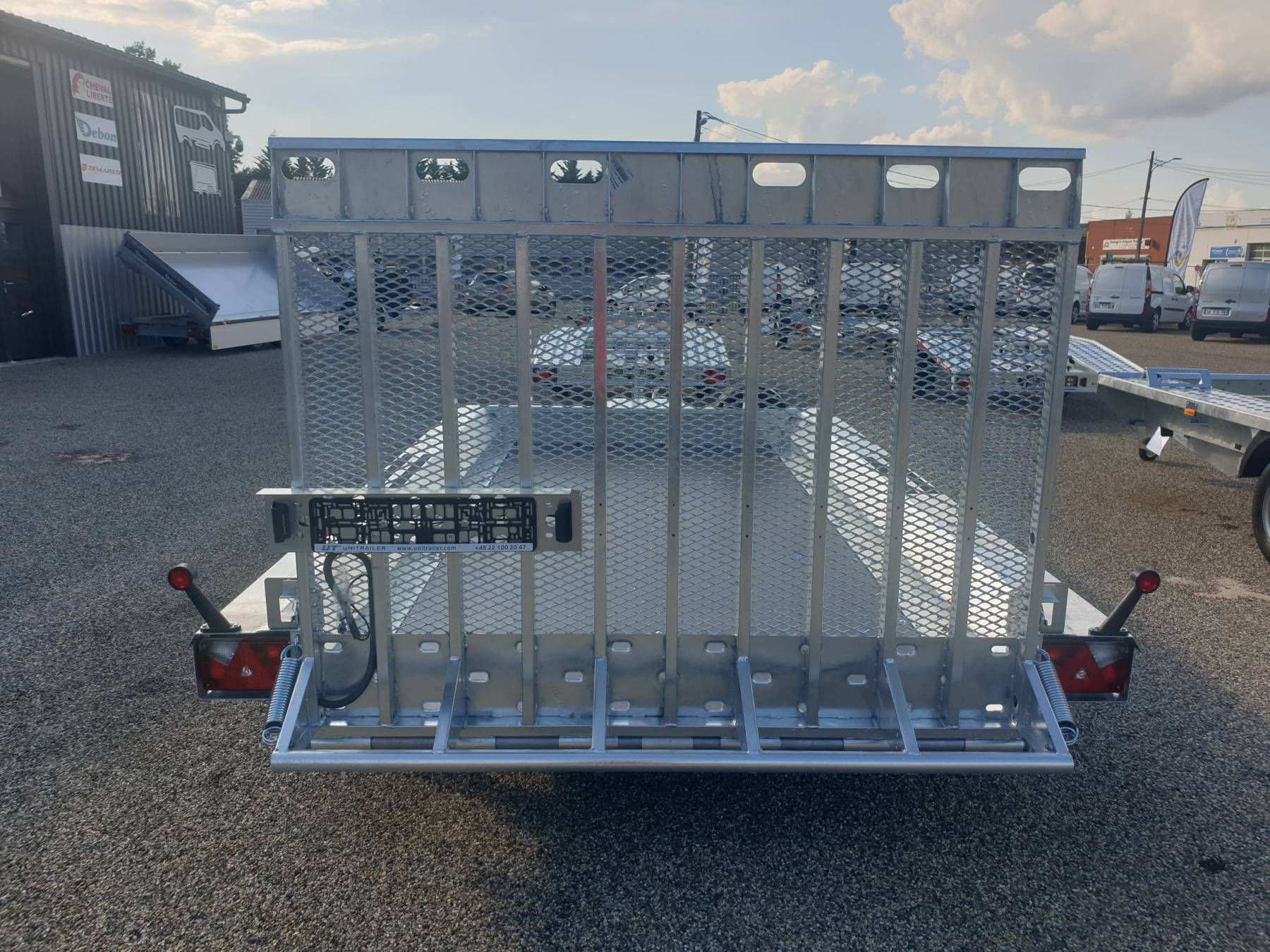 Remolque para maquinaria Temared Builder 3 4018/3 – 3,5 t_1