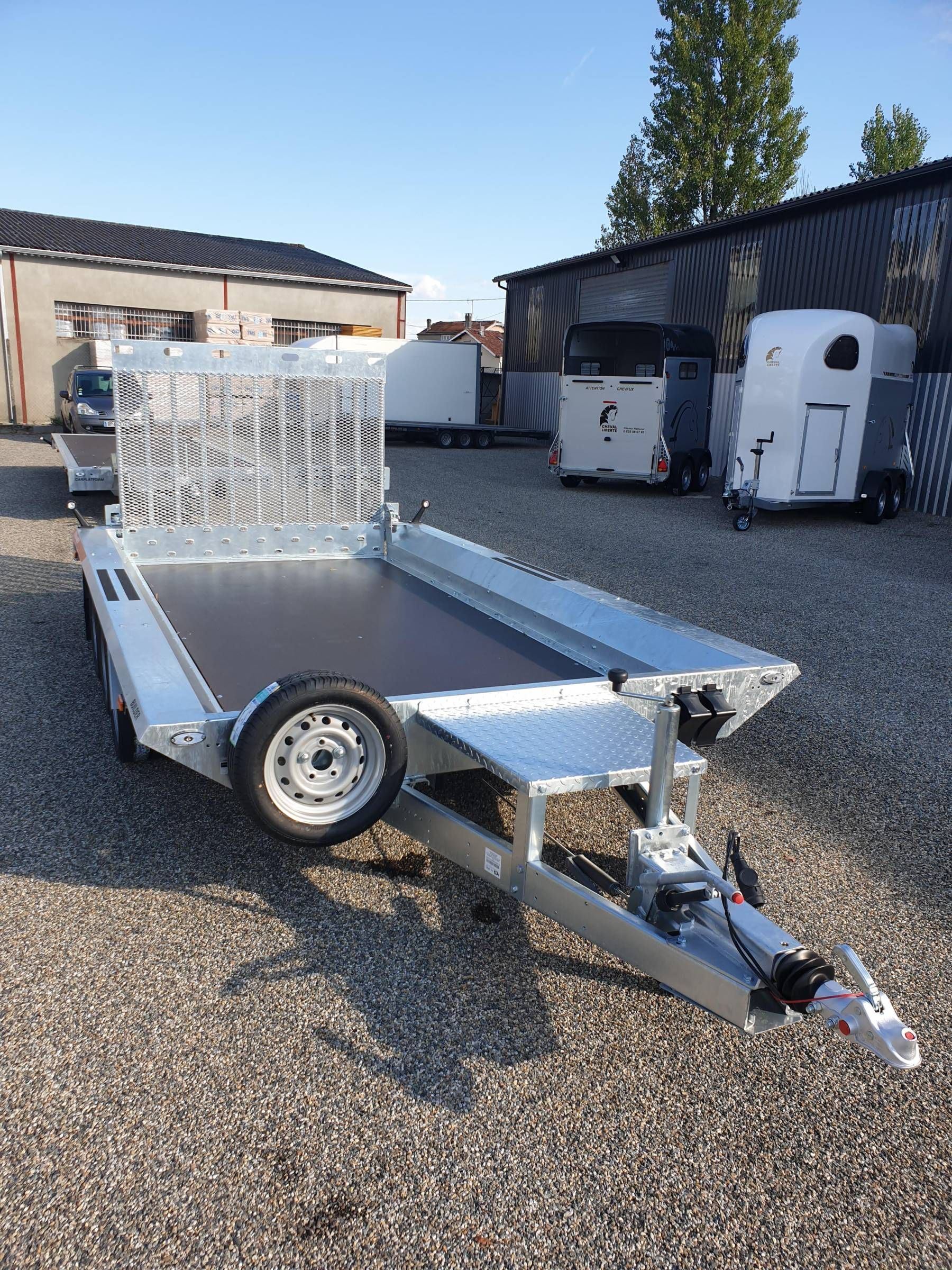 Remolque para maquinaria Temared Builder 3 4018/3 – 3,5 t_2