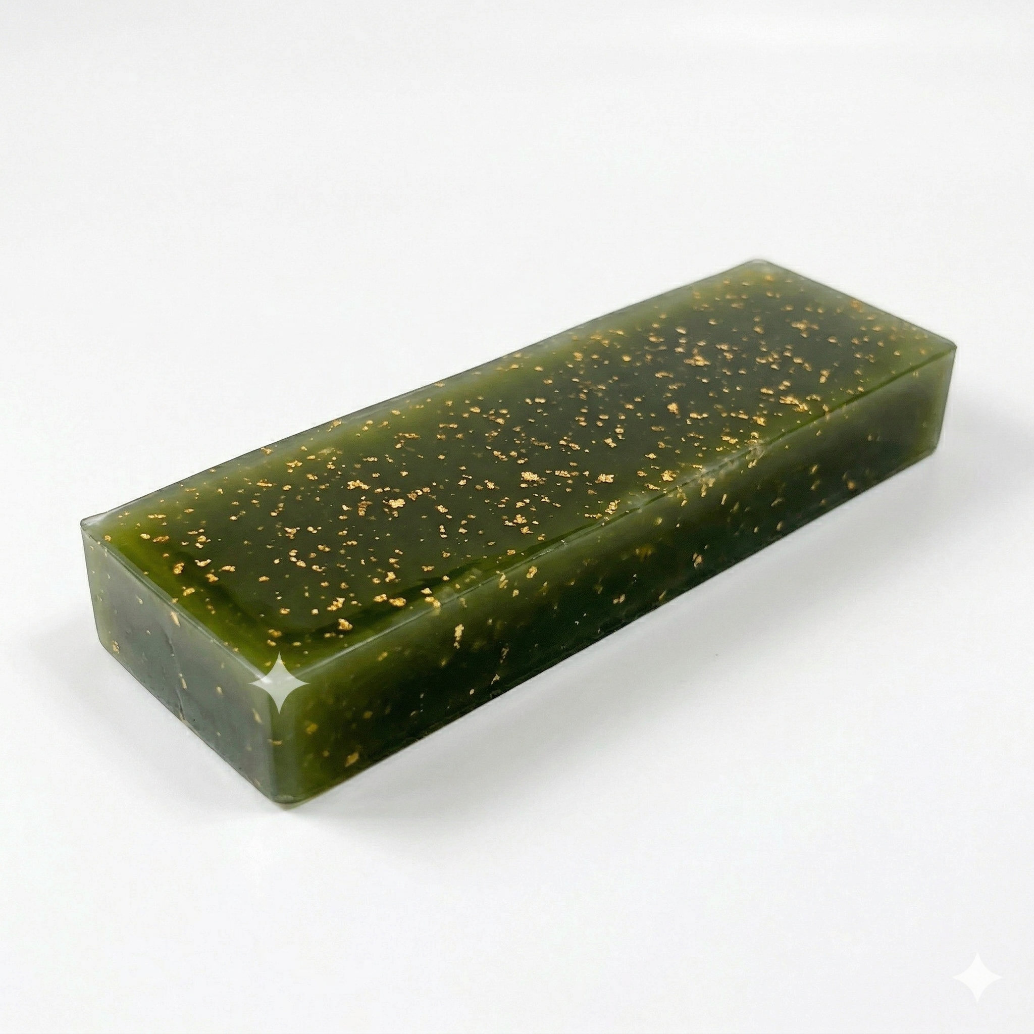 15366 - Matcha Yokan with Edible Gold Flakes 250g_0