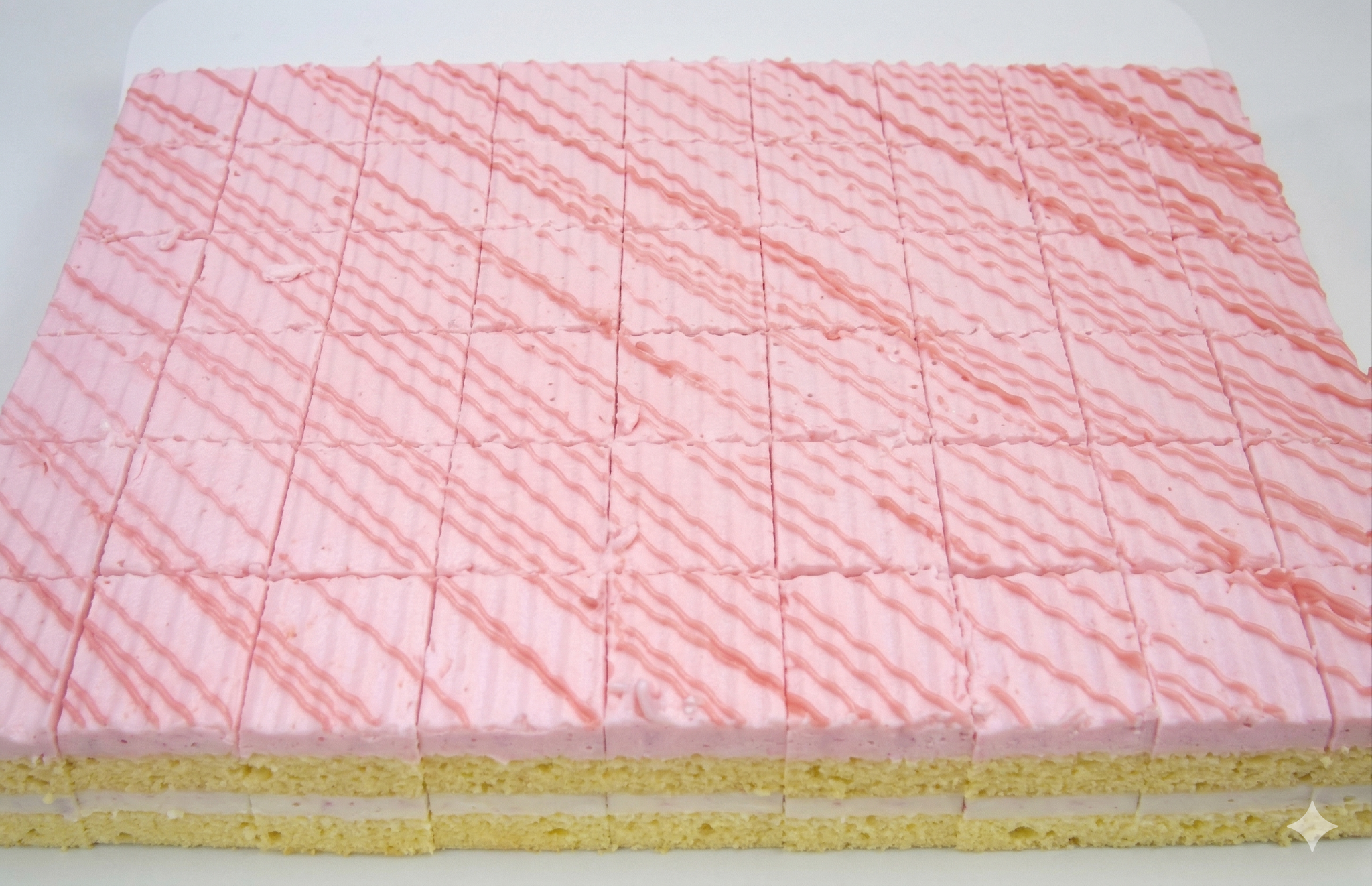 29408 - Sheet Cake Slice  (Strawberry Azuki) 54pcs* 8g_0