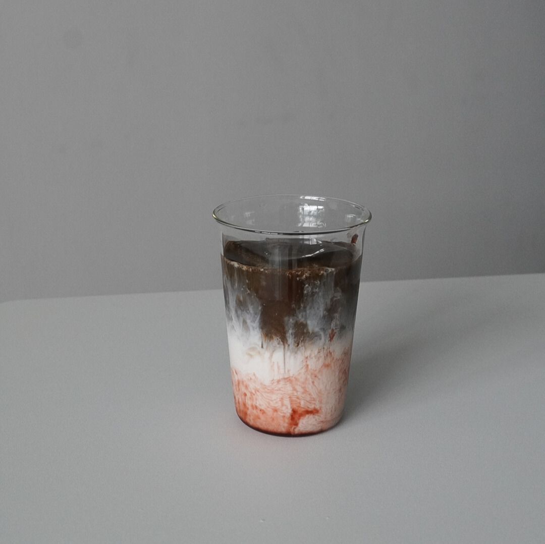 🍓Strawberry Hojicha Latte _0