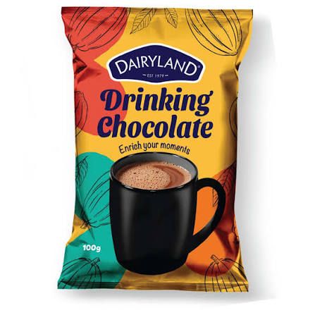 Dairyland drinking chocolate sachet 100g_0