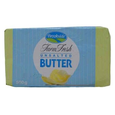 Brookside unsalted butter 500gm_0