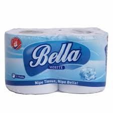 Bella white tissue rolls ( 2 roll)_0