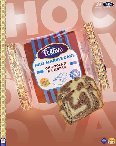 Festive half pound chocolate & vanilla 200g_0