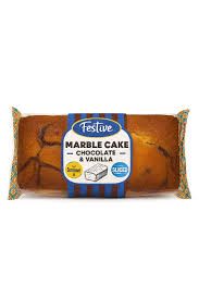 Festive pound cake marble chocolate & vanilla 400g_0