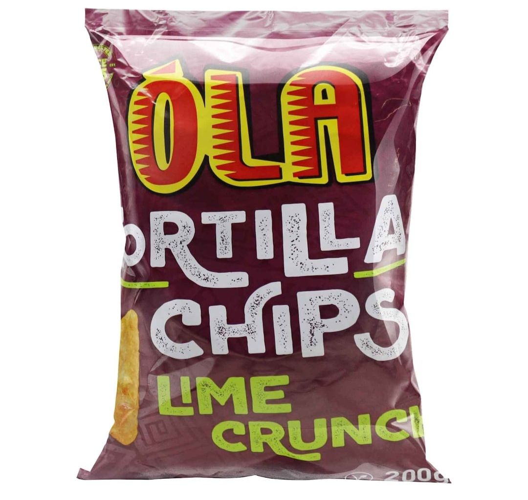 Ola tortilla chips lime crunch 200g_0