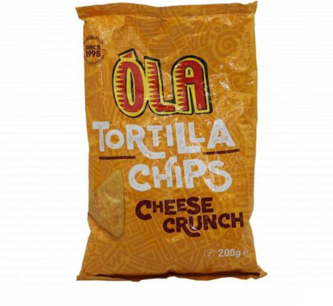 Ola tortilla chips cheese crunch 200g_0