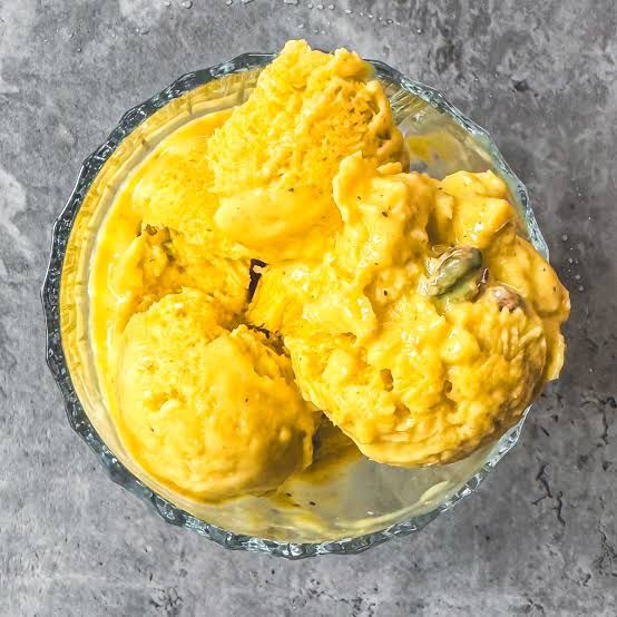 Mango pistachio ice cream cup 100ml_0