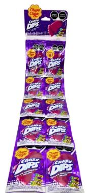 PALETA CRAZY DIPS UVA CHUPA CHUPS TIRA C/10 PZS_0