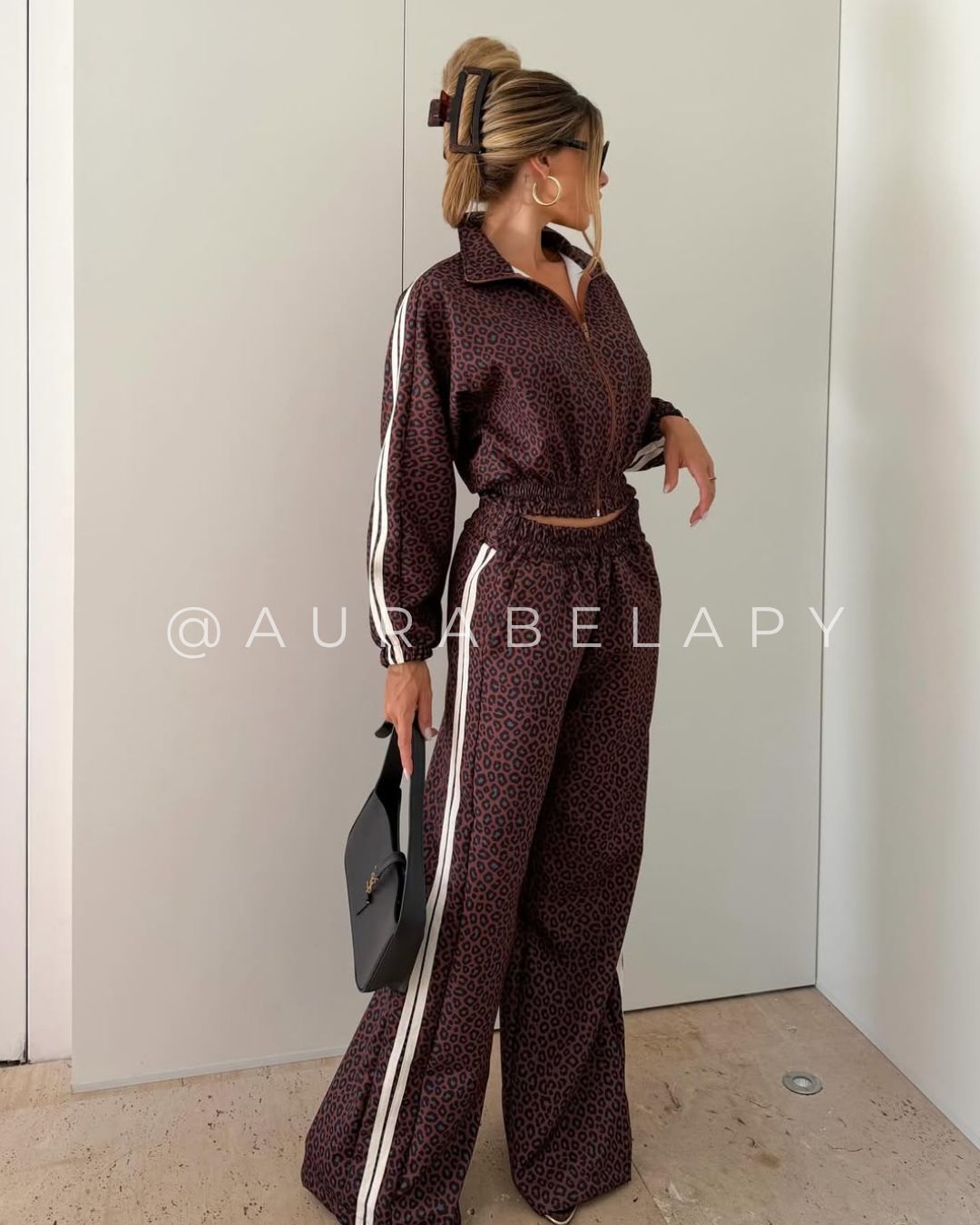 Set Pantera Print, Campera y Pantalón _1