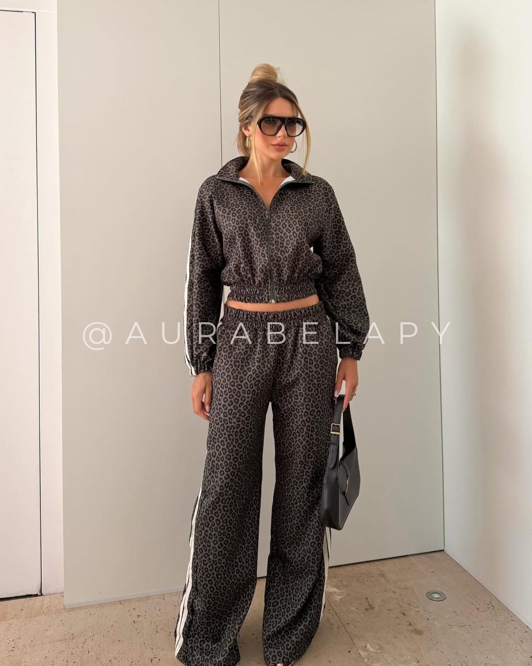 Set Pantera Print, Campera y Pantalón _4