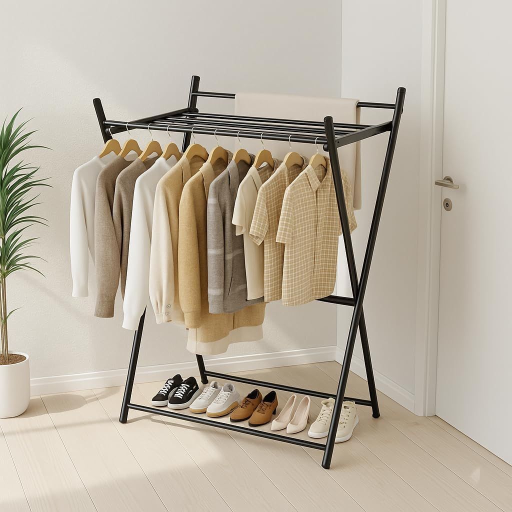 10700084 - FOLDABLE CLOTHING RACK_0