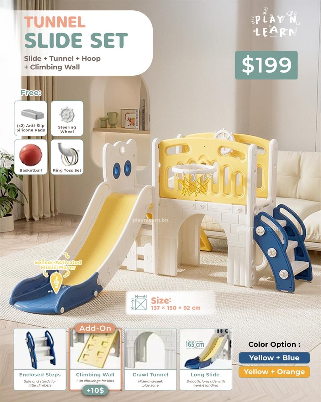 Deluxe blue slide set_5