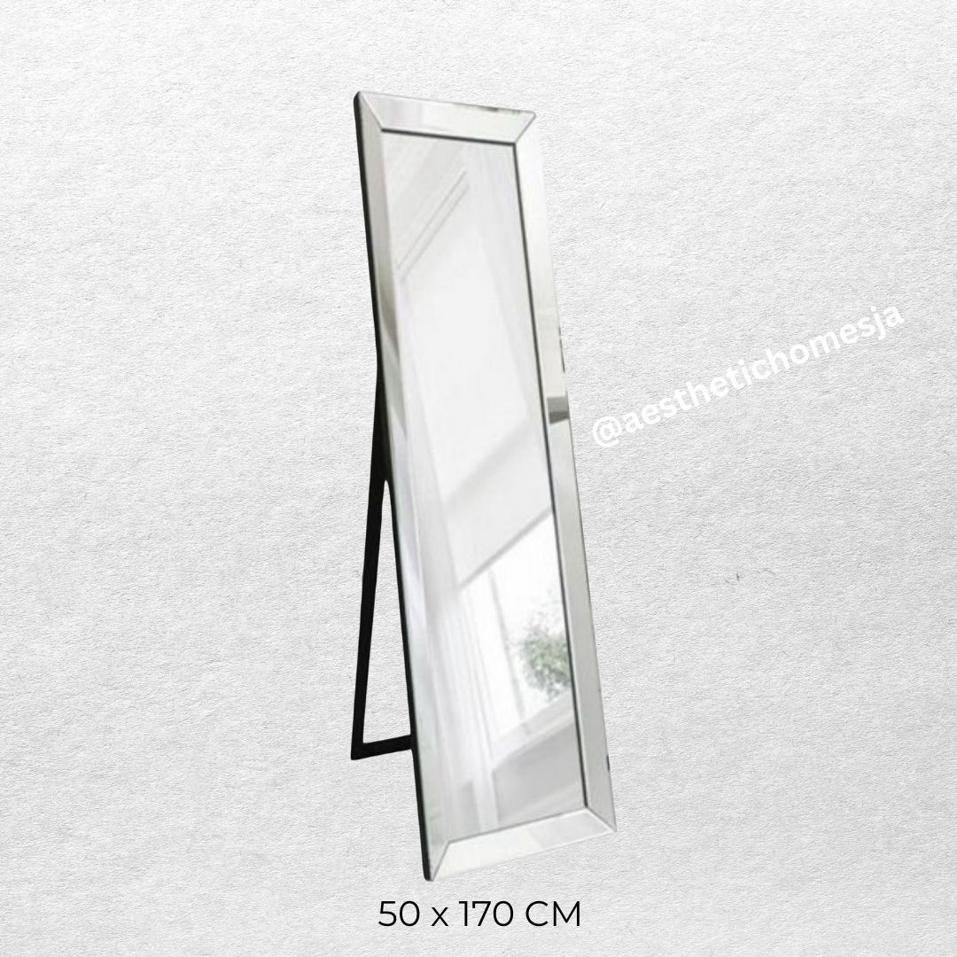 Aesthetic Glass Full Body Mirror ( 50x170cm)_1
