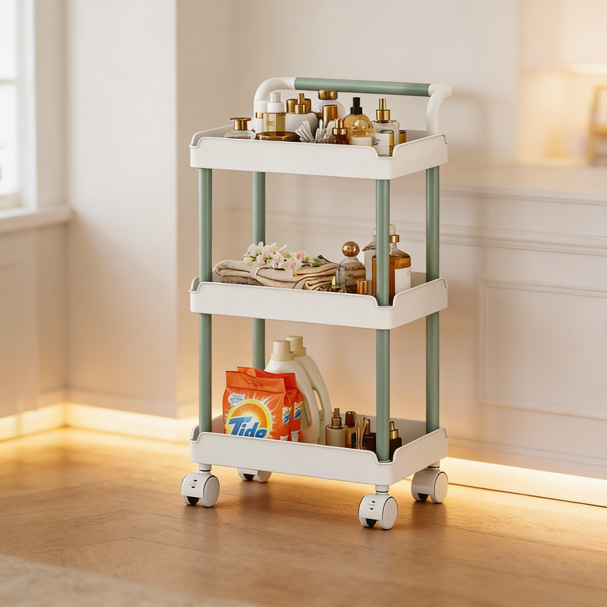 10500081 - STORAGE TROLLEY WITH HANDLE_0