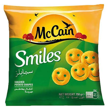 Mccain potato smiles 750g_0