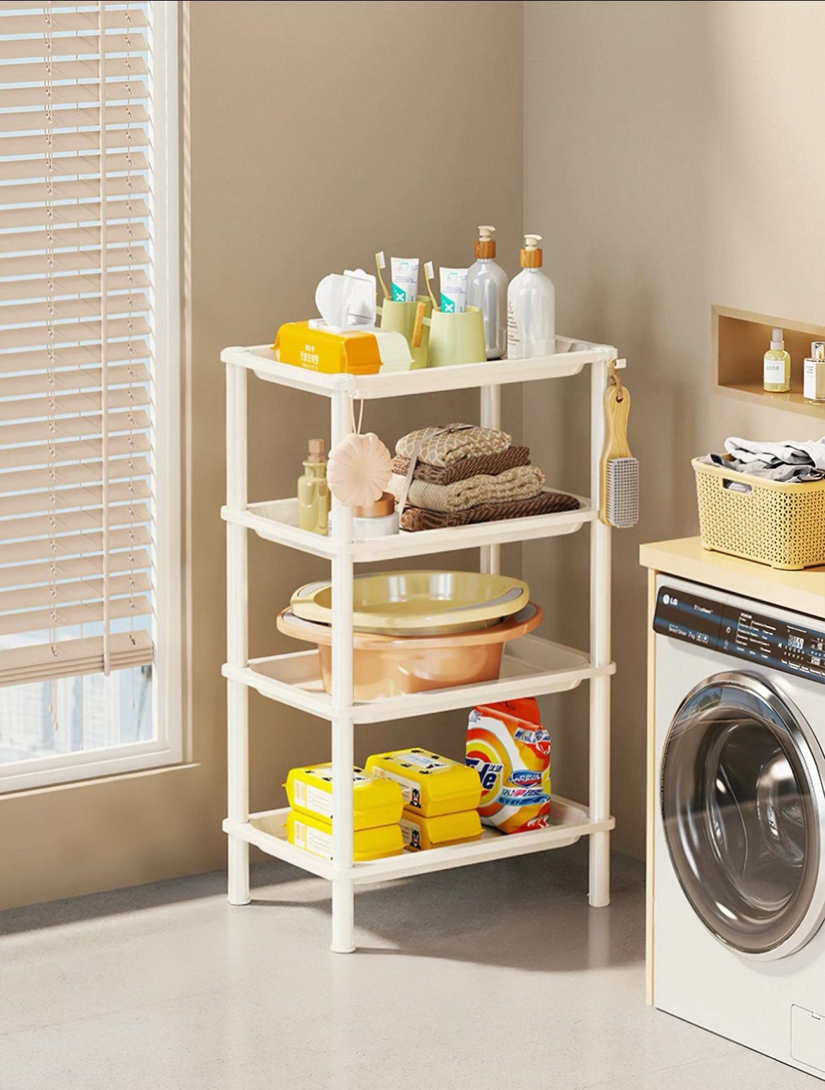 673 - RECTANGULAR STORAGE RACK _0