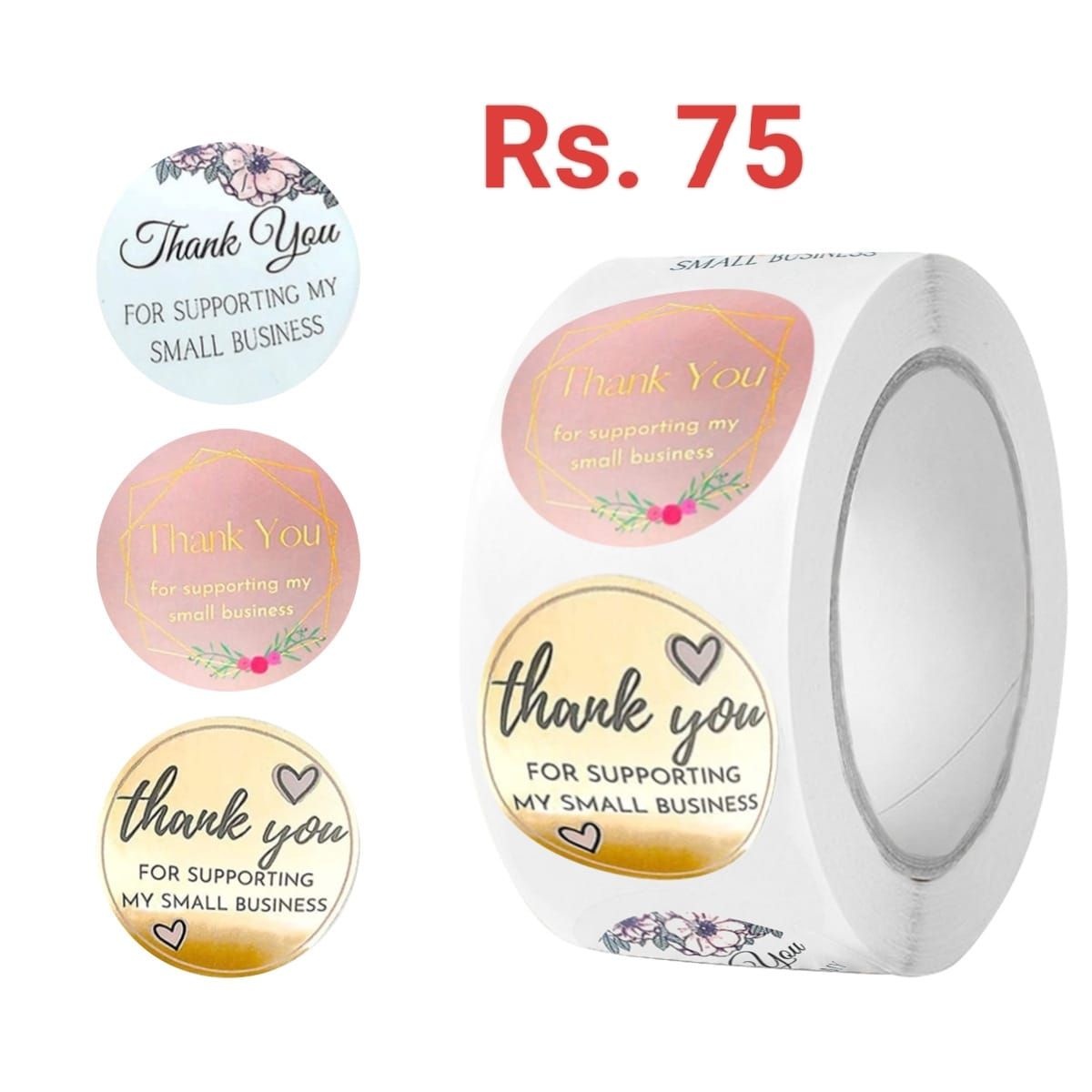 Stickers - Thank You for Supporting my Small Business_0