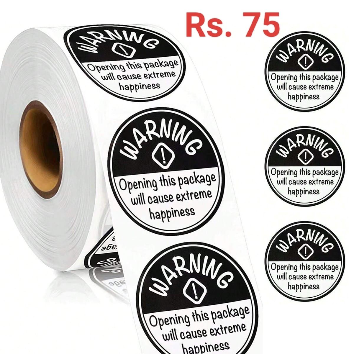 Stickers - Opening this package will cause extreme happiness_0