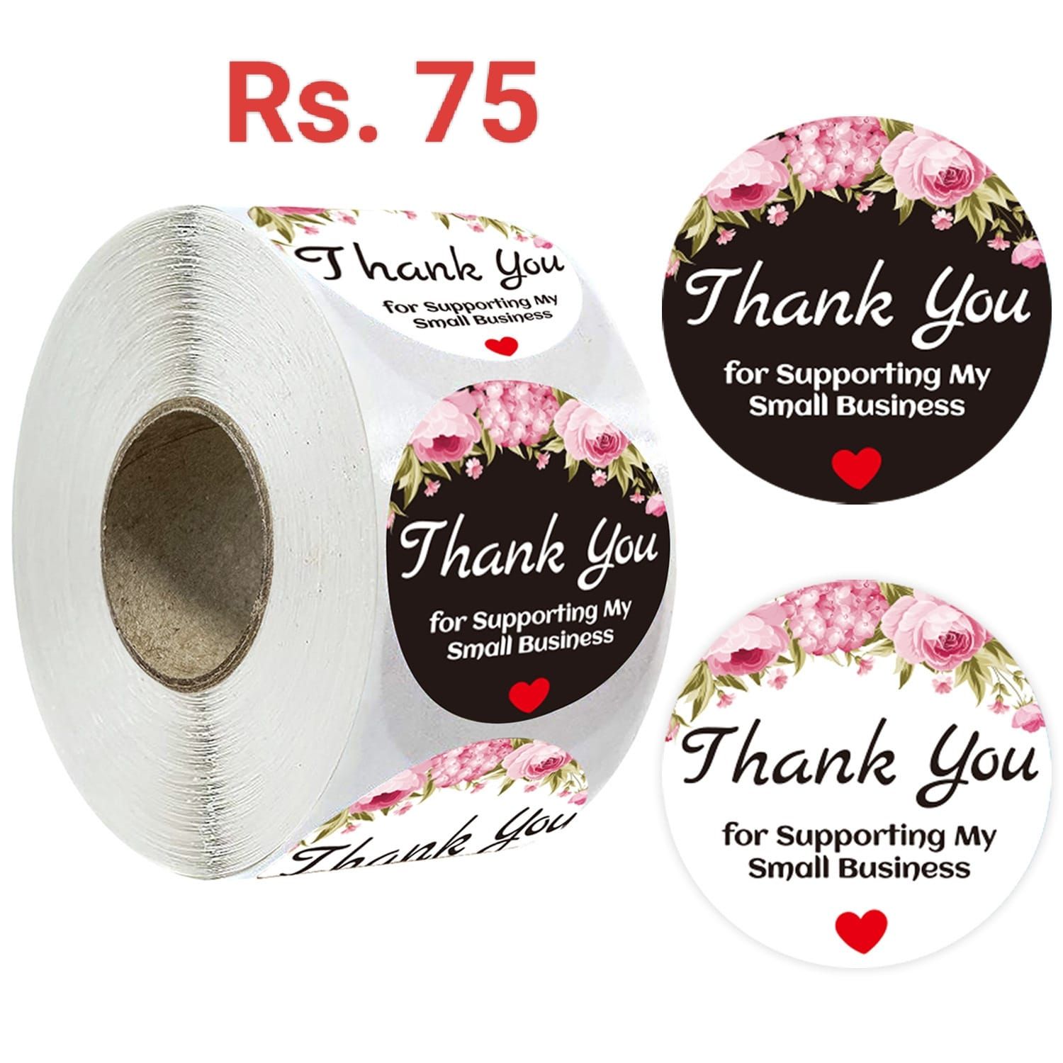 Stickers - Thank You for Supporting my Small Business_0
