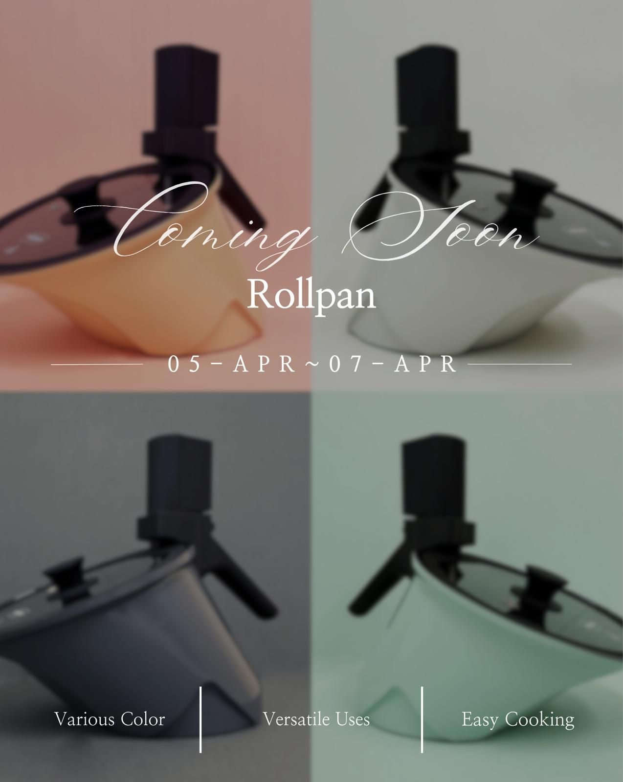 Rollpan Automatic Rotating Cooking Pot (PRE-ORDER, delivery in 4 -6 weeks)_0