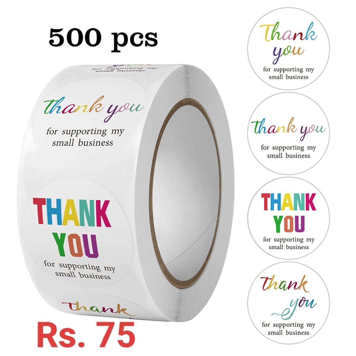 Stickers - Thank You for Supporting my Small Business_0