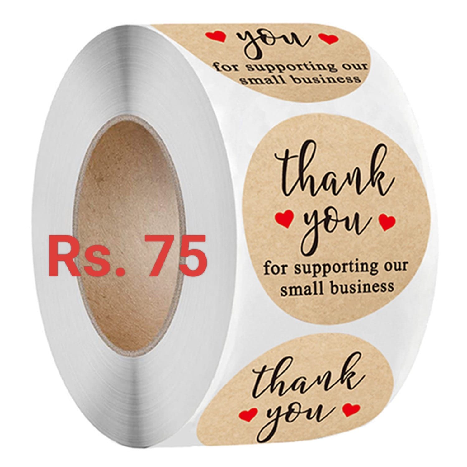 Stickers - Thank You for Supporting our Small Business_0