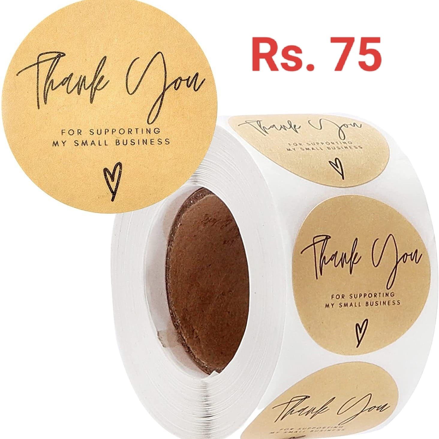 Stickers - Thank You for Supporting my Small Business_0