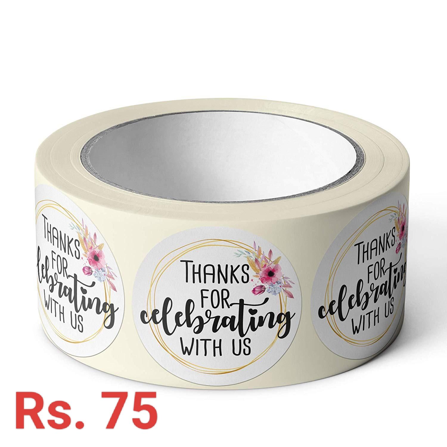 Stickers - Thanks for celebrating with us_0